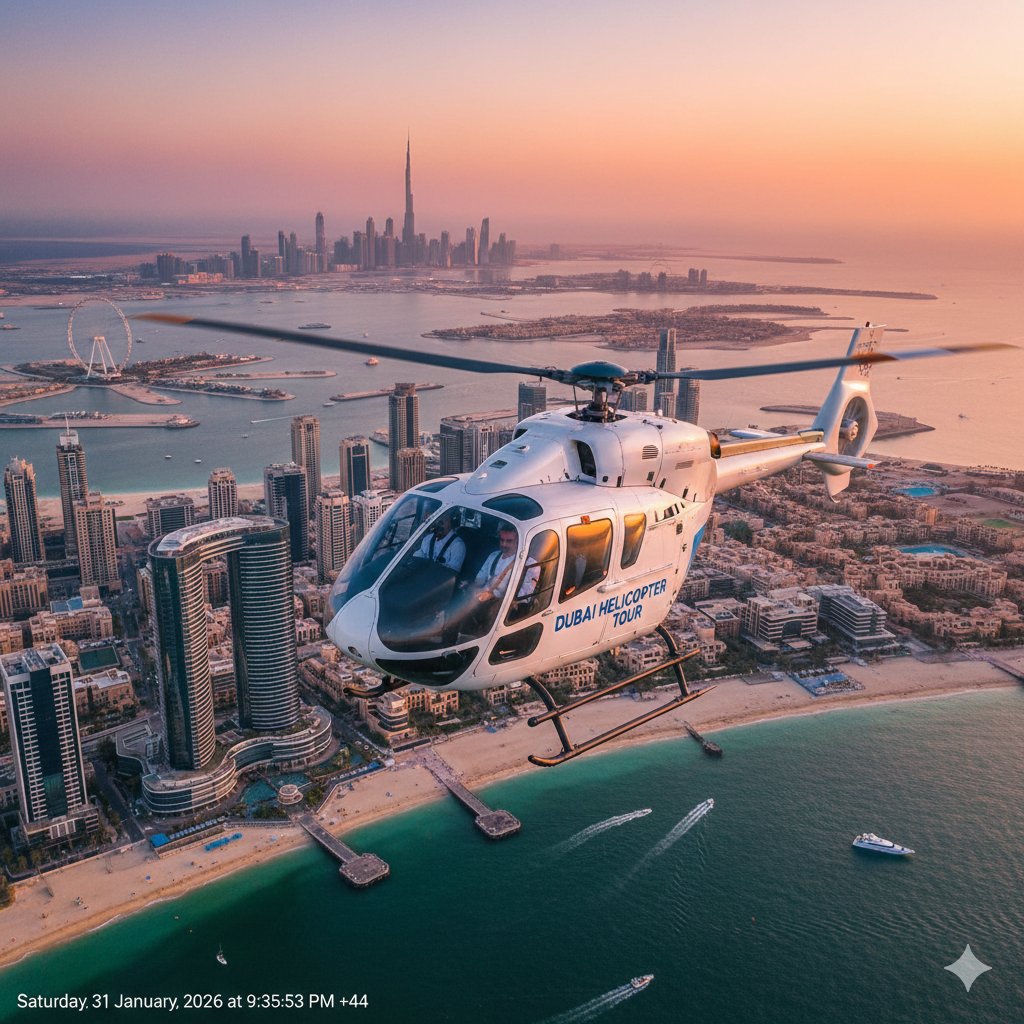 Dubaide Helikopter Turu